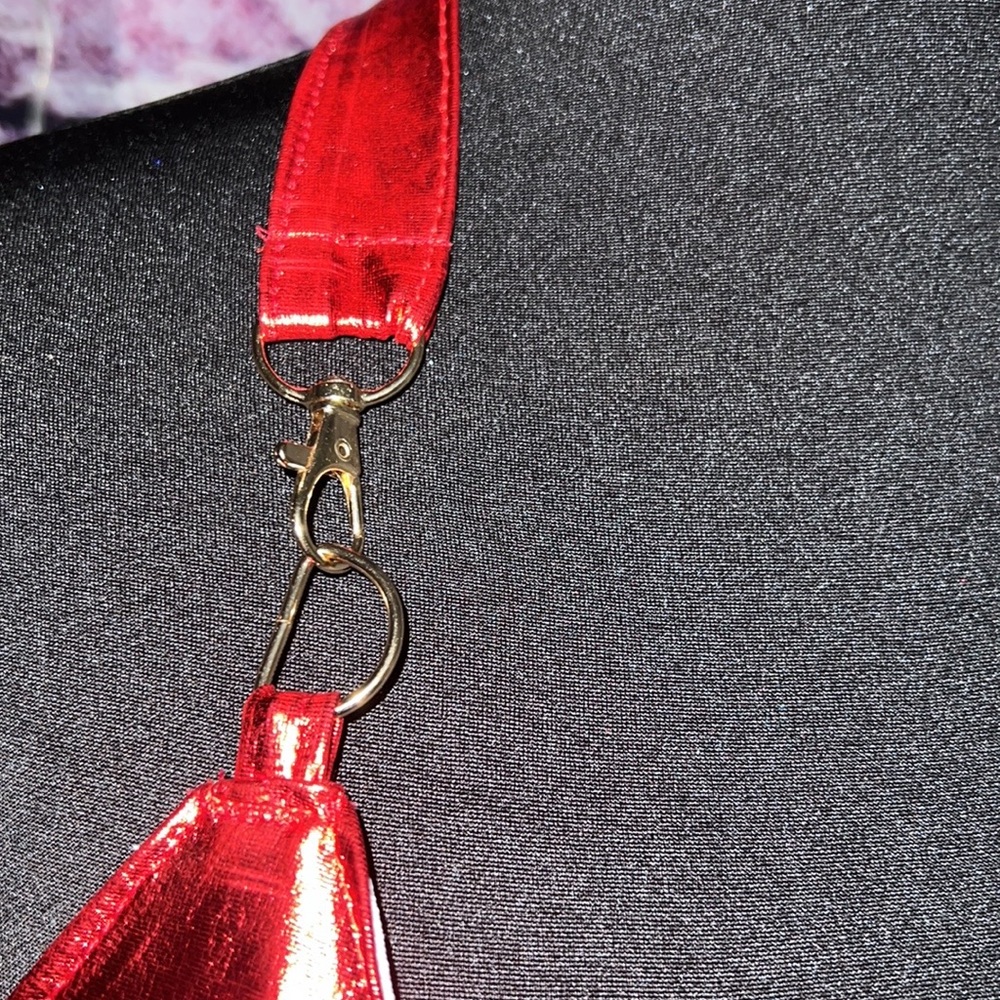 New Red Rave Halter Top - Picture 9 of 12